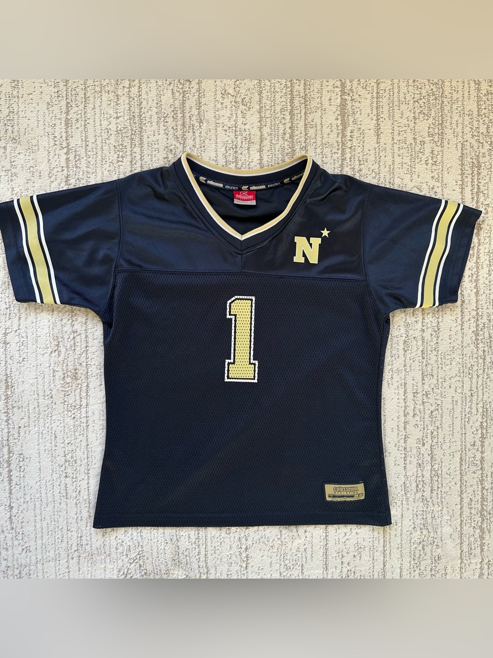 NAVY Midshipmen Football Jersey Kids Boys YOUTH Large